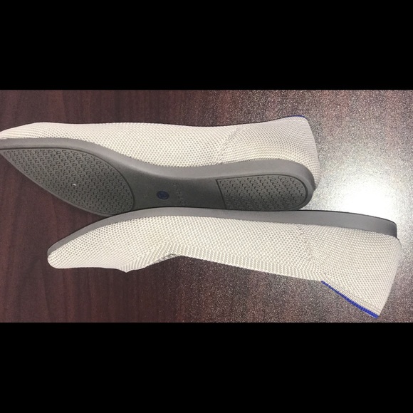 Rothys point Flax Birdseye Flats - Picture 5 of 8